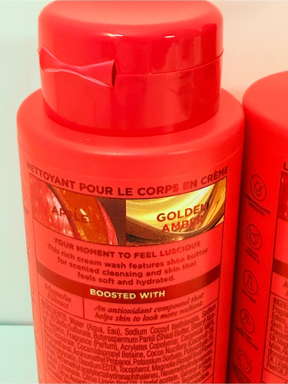 Victoria’s Secret Apple Golden Amber Body Wash + Lotion Set 10 oz NEW - Picture 2 of 2